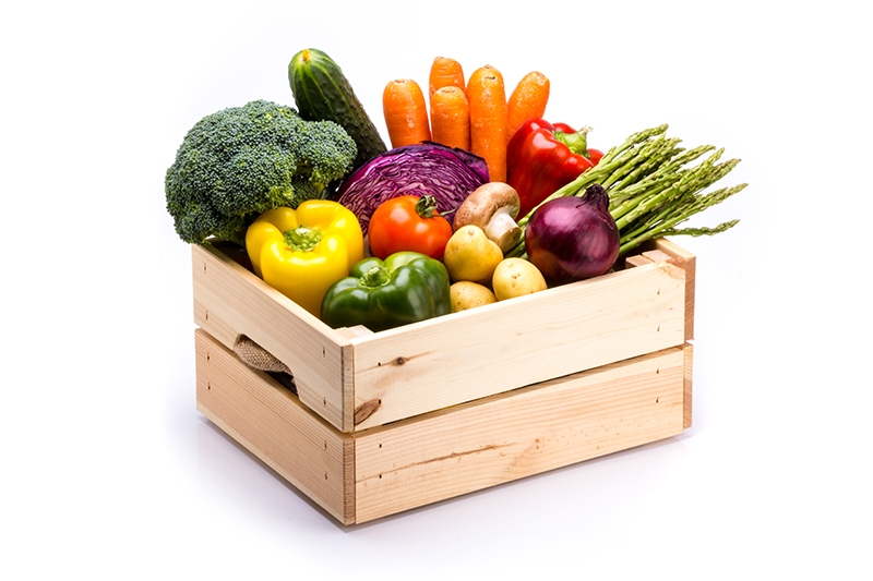 Marma déballe avec des fruits et des légumes frais et bio !