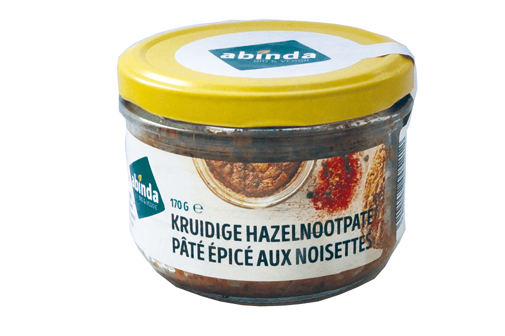 Abinda Kruidige hazelnootpaté bio 170g