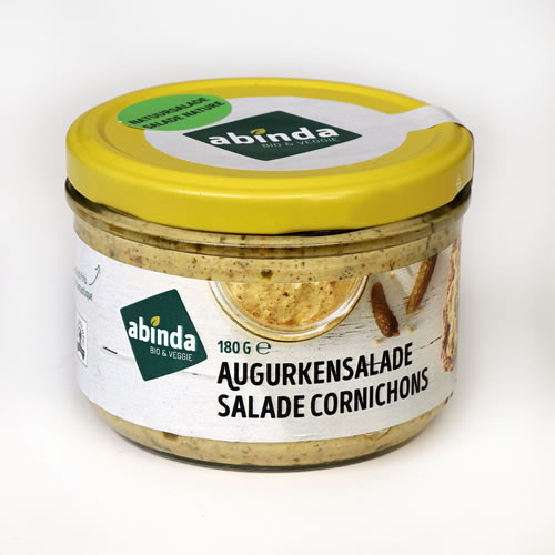 Abinda Augurken (natuur) salade bio 180g