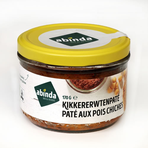 Abinda Kikkererwtenpaté bio 170g