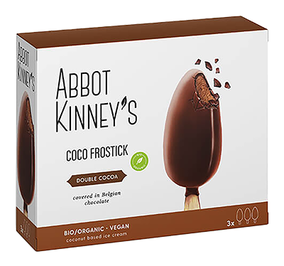 Abbot Kinney's Coco frostick double cacao bio 3x80ml