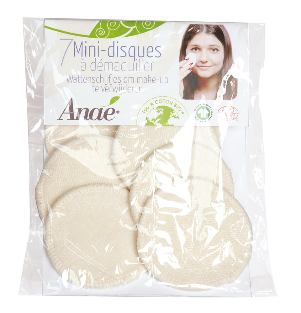 Anae Afwasbare mini-discs makeup verwijderen