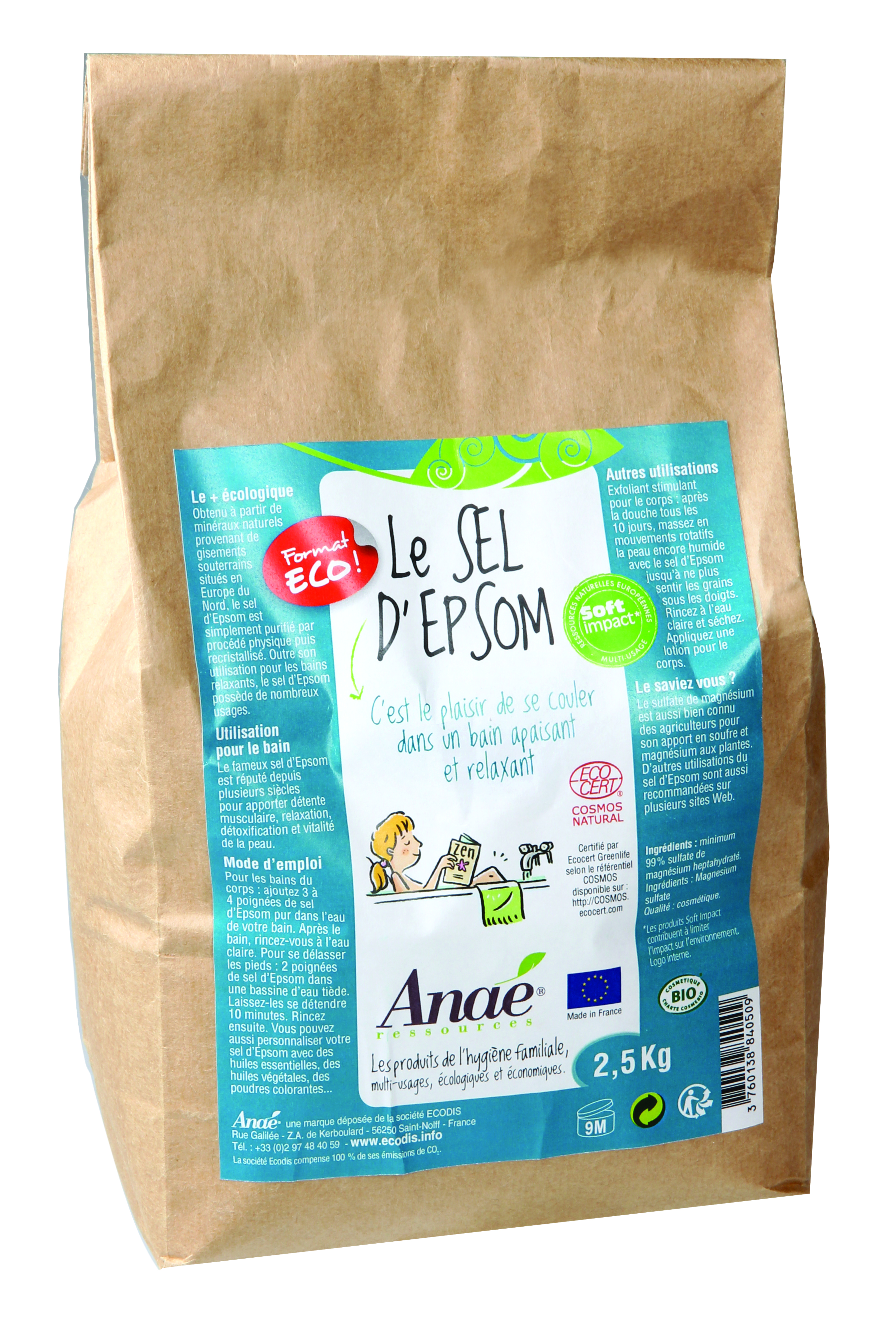 Anae Epsom zout 2.5kg
