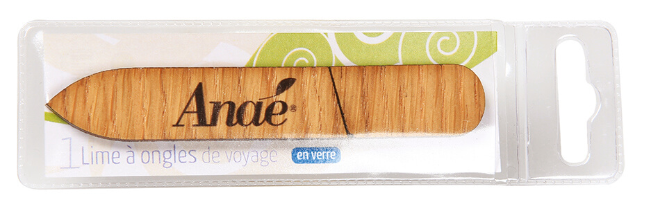 Anae Kleine glazen veil - houten kist