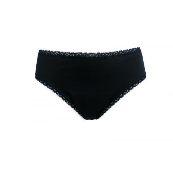 Anae Menstruatieondergoed zwart - overvloedig - maat 44