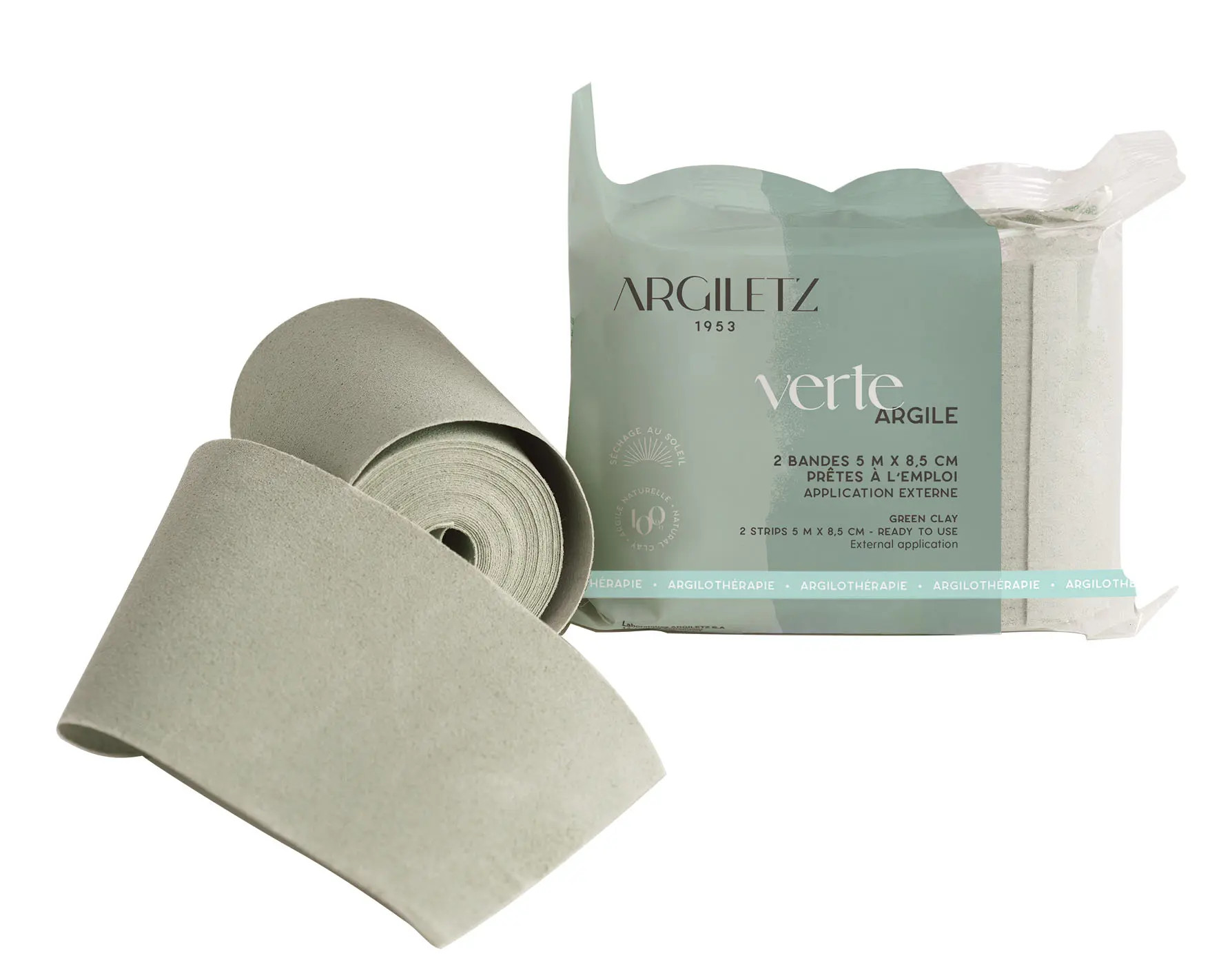 Argiletz Bandargil 2 kleiverbanden 5mx8.5cm