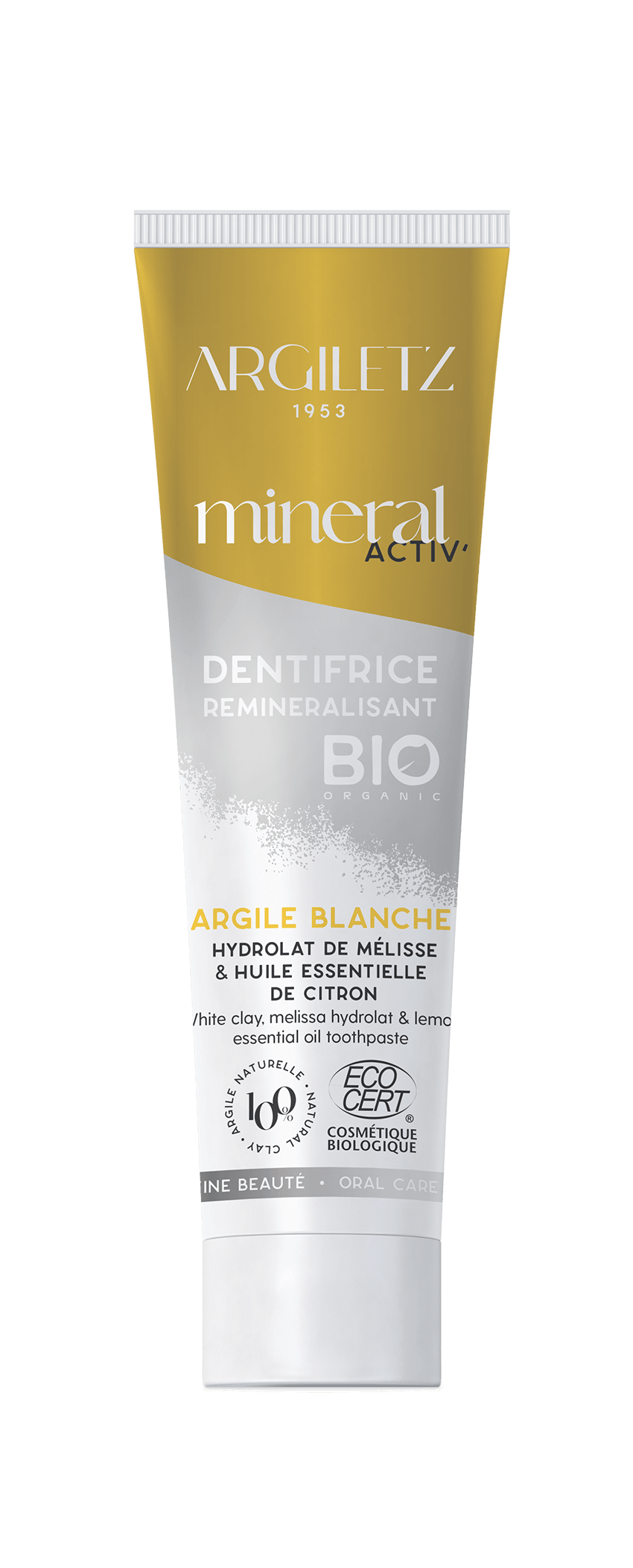 Argiletz Groene klei tandpasta citroen bio 75ml