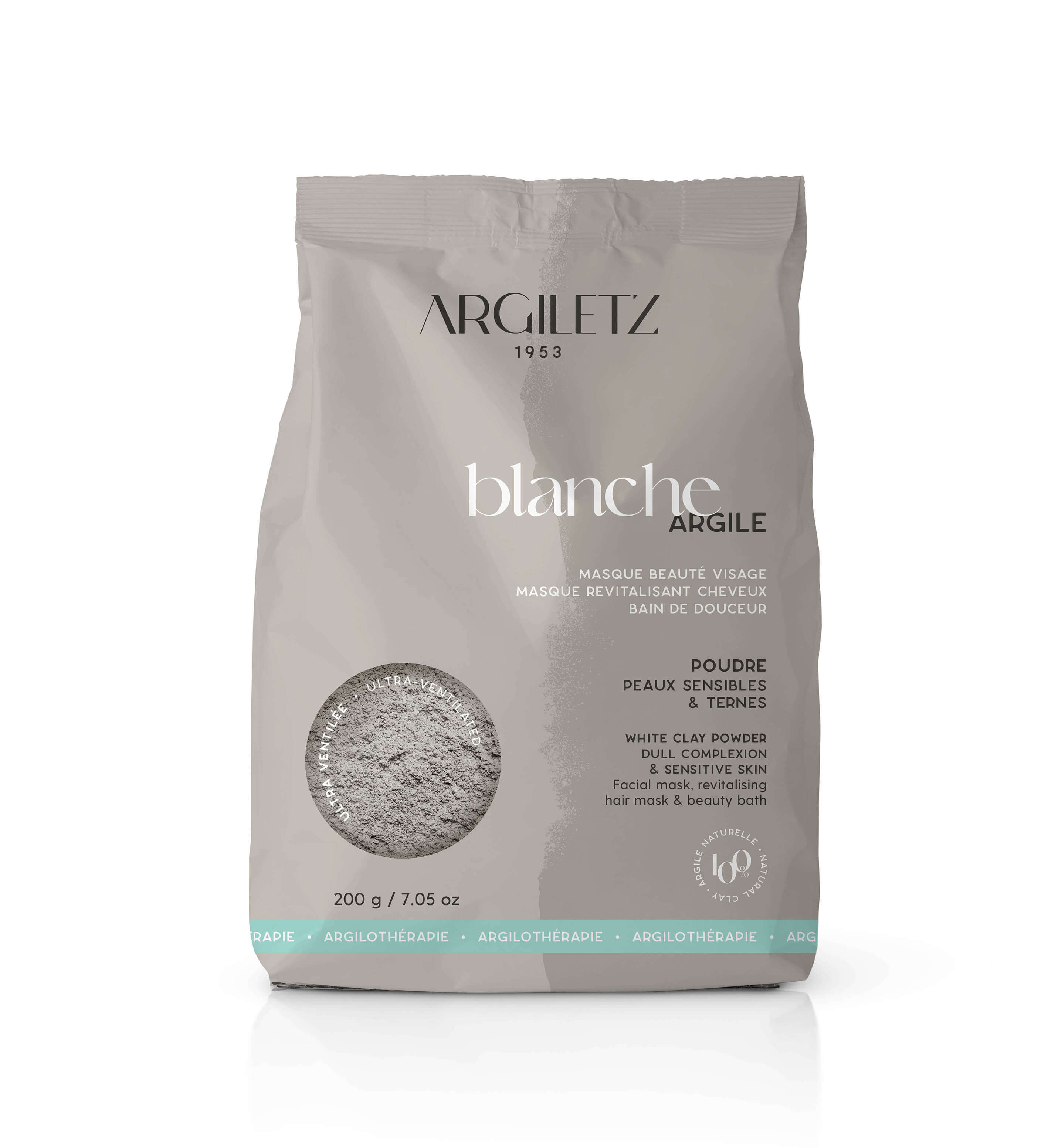 Argiletz Witte klei ventilée 200g