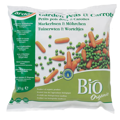 Ardo Erwten & worteltjes bio 600g