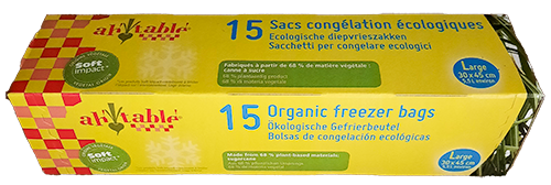 Ah Table Doos van 15 diepvrieszakken eco large 30x45cm