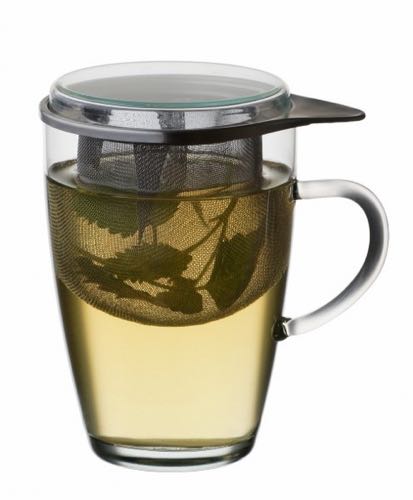 Ah Table Infuusglas met deksel en filter 35cl