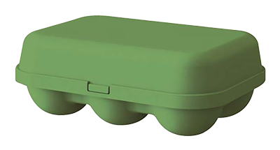 Ah Table Eierdoos herbruikbaar voor 6 eieren