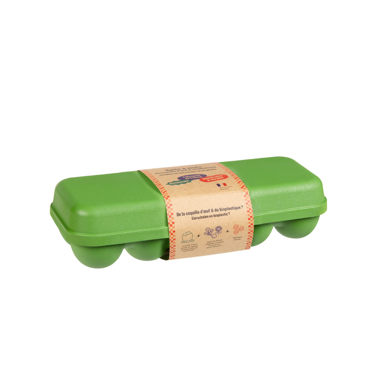 Ah Table Eierdoos herbruikbaar voor 10 eieren