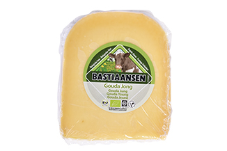 Bastiaansen Kaas gouda jong bio 200g