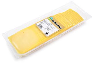 Bastiaansen Kaas gouda jong sneetjes(25) 48+ bio 500g