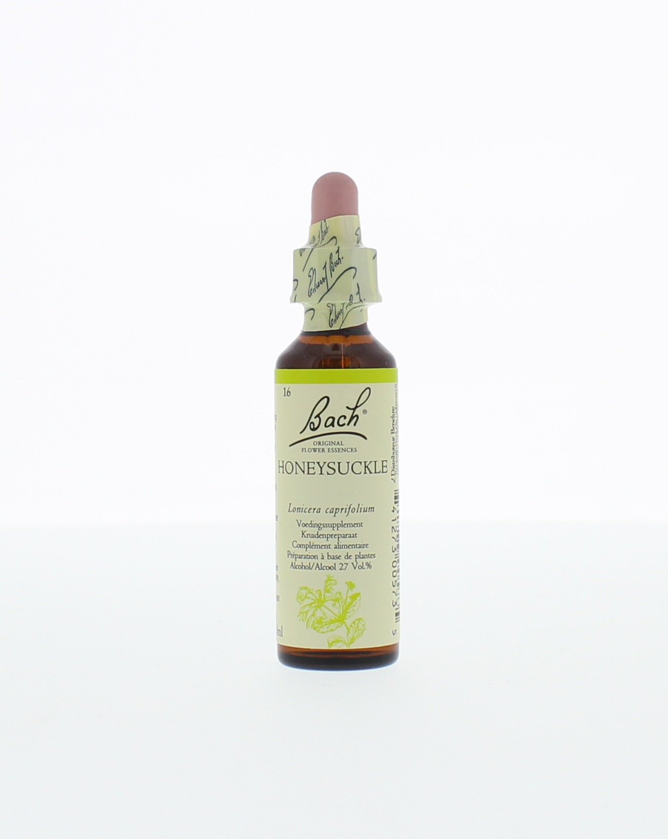 Bach Honeysukle/Kamperfoel. (16) 20ml PL500/32