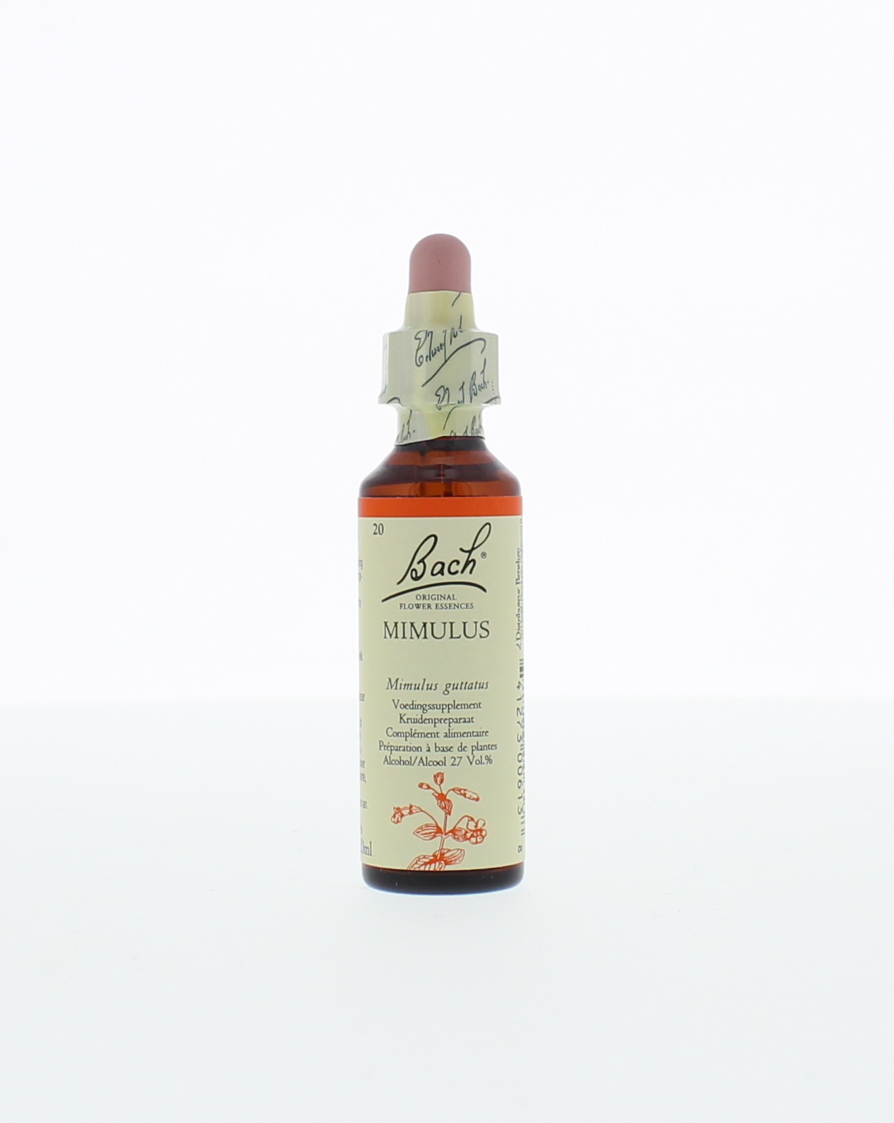 Bach Mimulus/Maskerbloem (20) 20ml PL500/38