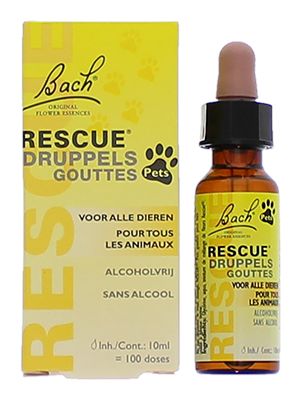Bach Rescue remedy druppels voor dieren 10ml