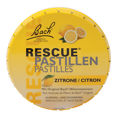 Bach Rescue remedy pastilles citroen 50g