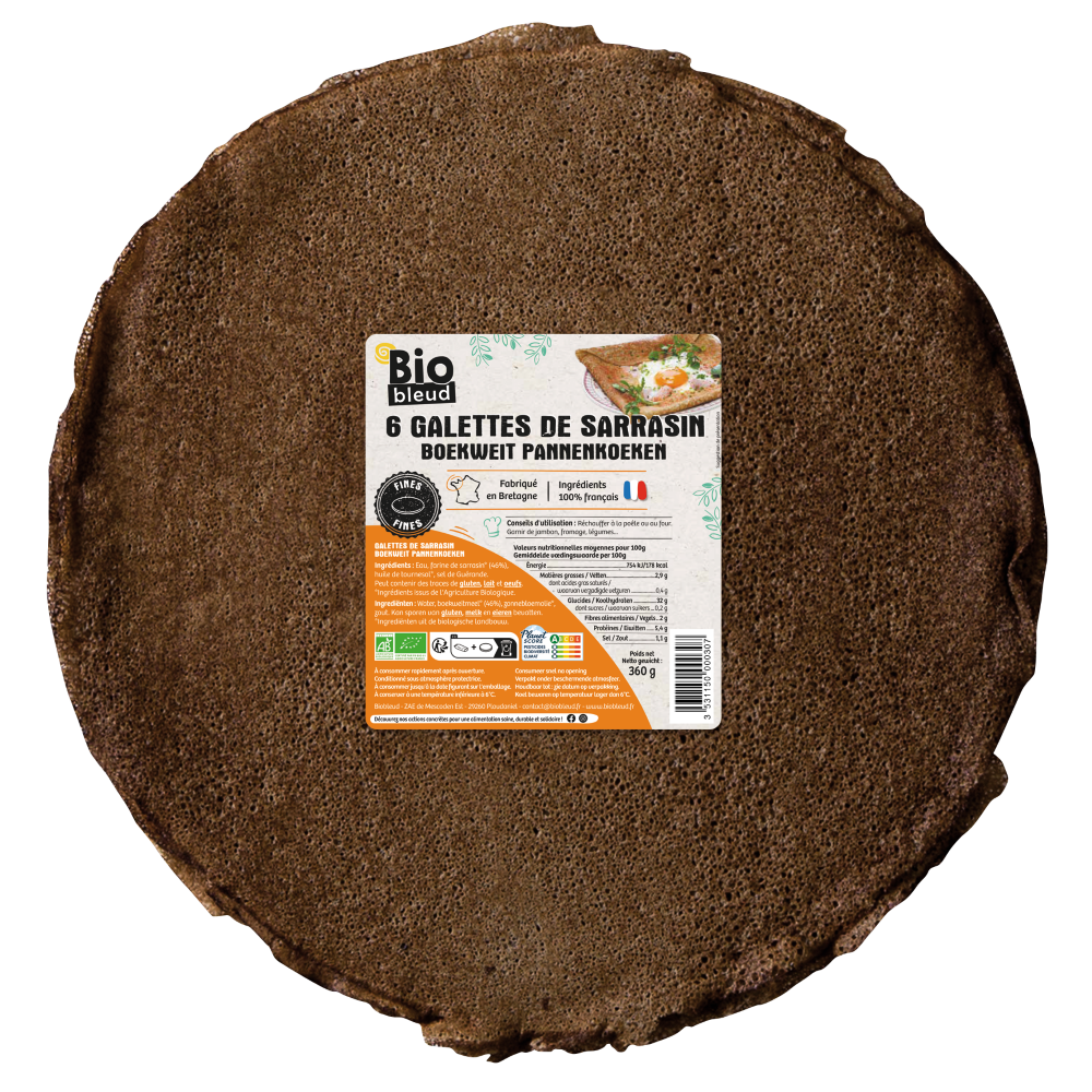 Biobleud Boekweitpannenkoeken bio 360g