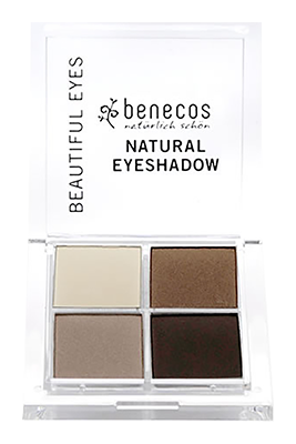 Benecos Quattro oogschaduw coffee & cream 8g