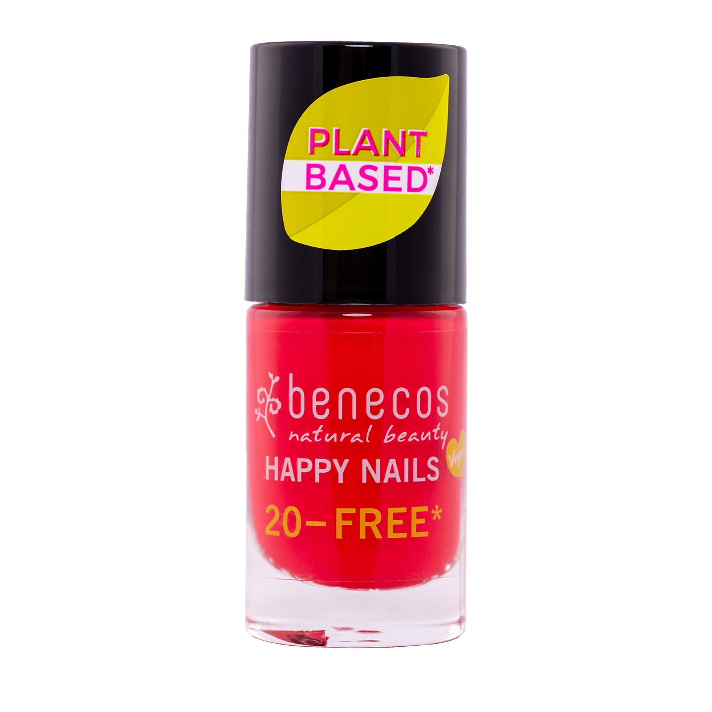 Benecos Nagellak hot summer (fel rood) 5ml