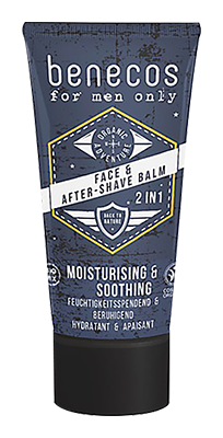 Benecos Men only face & aftershave balm 50ml
