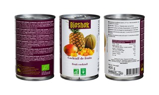 Bioshok Exotische vruchten mix bio 400ml - 1606