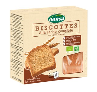 Borsa Beschuit volkoren bio 300g - 1610