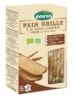 Borsa Geroosterde toast bio 250g - 1614