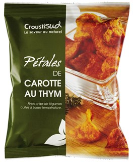 Croustisud Chips wortel en tijm bio 70g - 1799