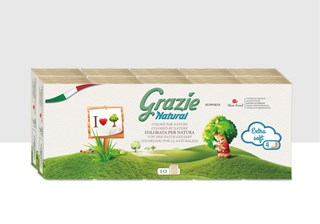Grazie Zakdoeken gerecycleerd 10 stuks - 1873