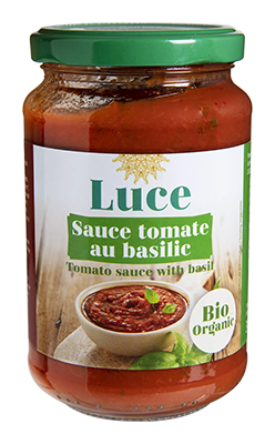 Luce Tomatensaus met basilicum bio 340g - 1516