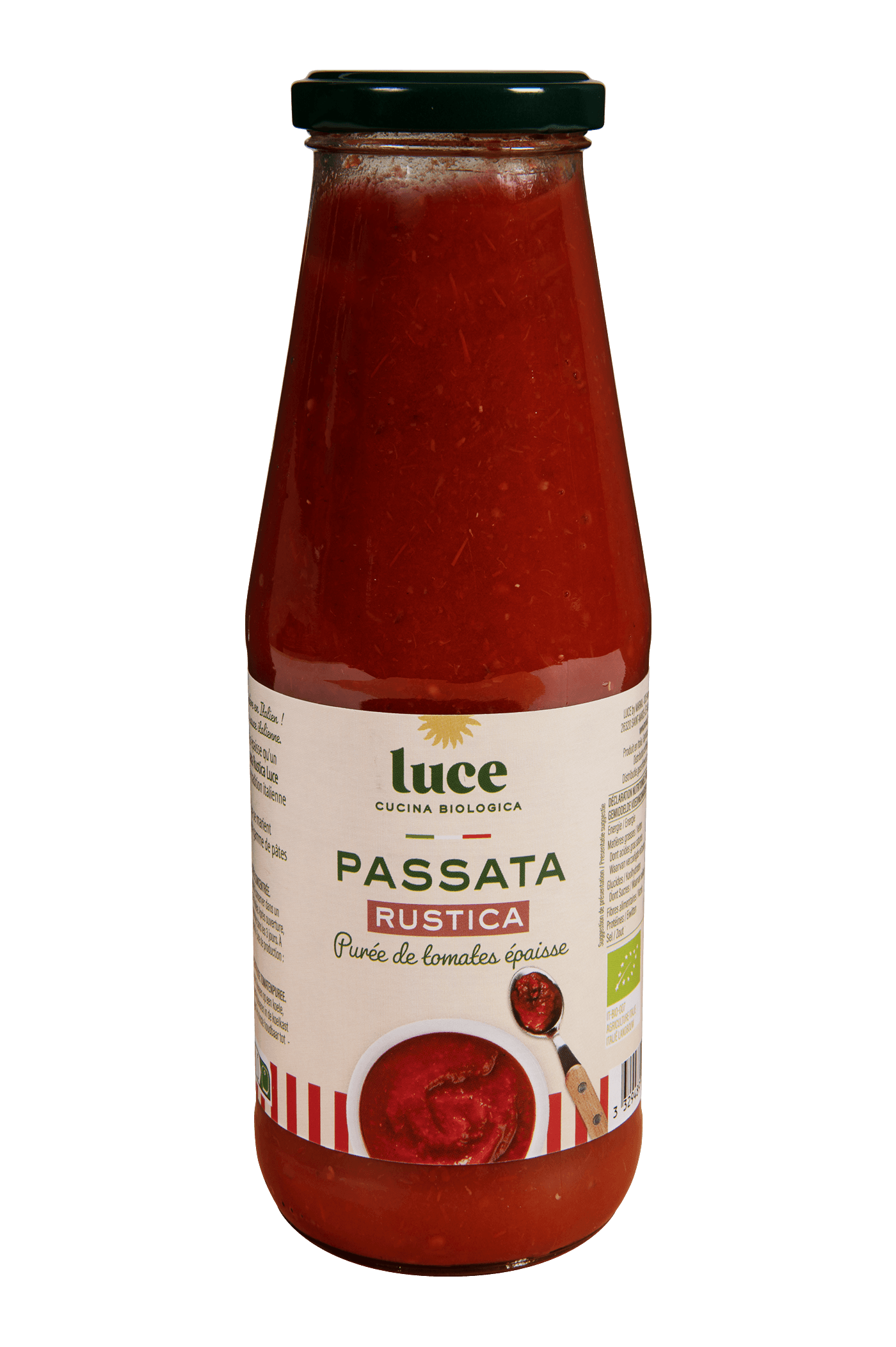 Luce Passata rustica (voor pizza) bio 690g - 1566