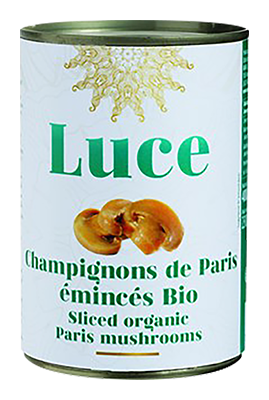 Luce Champignons gesneden bio 400g - 1587