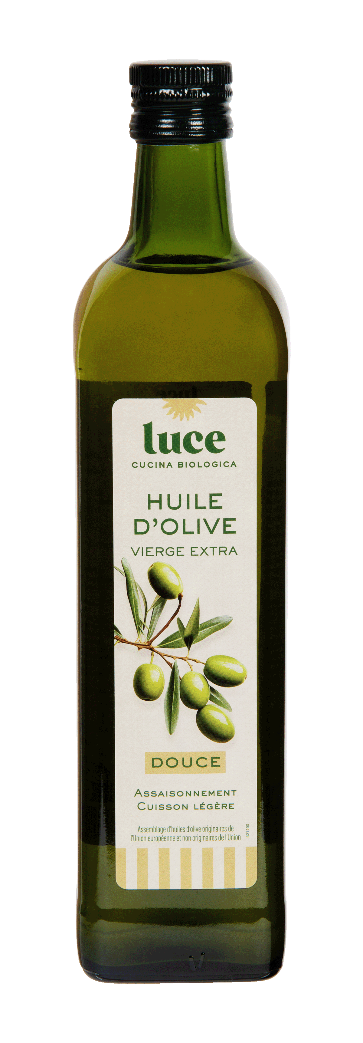 Luce Huile d'olive vierge extra douce bio 75cl - 1591
