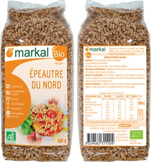 Markal Spelt bio 500g - 1050