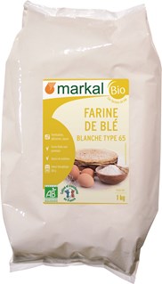 Markal Tarwebloem wit T65 bio 1kg - 1109