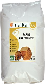 Markal Tarwebloem lichtgrijs T80 bio 1kg - 1112