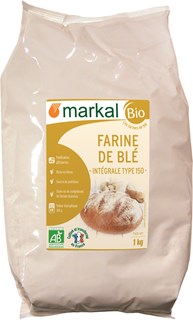 Markal Tarwebloem volkoren T150 bio 1kg - 1118