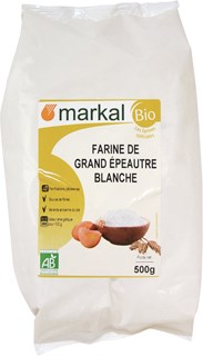 Markal Speltmeel wit bio 500g - 1122