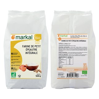 Markal Speltmeel volkoren bio 500g - 1124