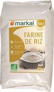 Markal Rijstmeel wit bio 500g - 1136