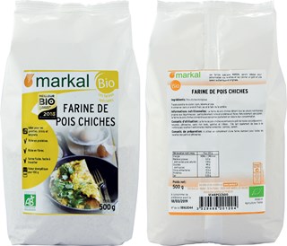 Markal Kikkererwtenmeel bio 500g - 1147