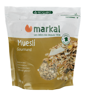 Markal Muesli basis (fijnproevers) bio 500g - 1203