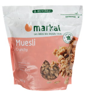 Markal Muesli crunchy bio 500g - 1213
