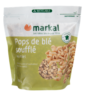 Markal Tarwe pops met honing bio 200g - 1217