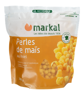 Markal Maïsparels met honing bio 200g - 1219