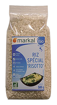 Markal Rijst wit voor risotto bio 500g - 1233