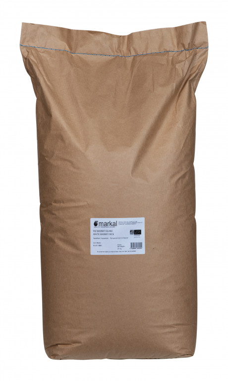 Markal Rijst basmati wit bio 25kg - 1275